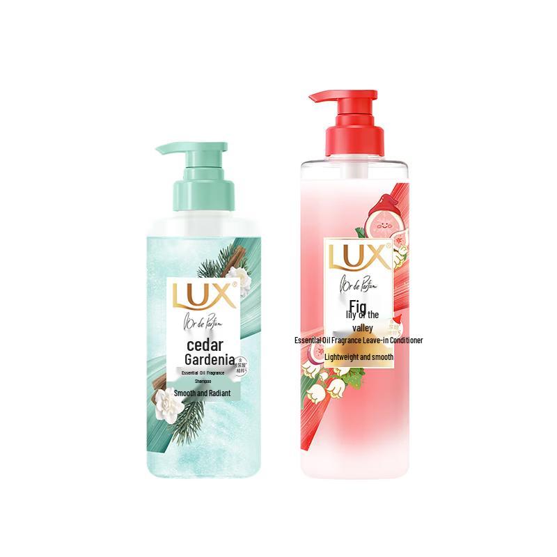 LUX Fig & Lily of the Valley Conditioner & Cedar & Gardenia Shampoo Set