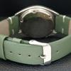 VINTAGE SEIKO 5 AUTOMATIC 6309A JAPAN MENS GREEN COLOR DIAL WATCH A701507-5 R206b-a701507