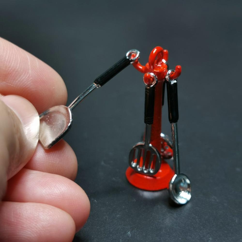 1:12 Scale 1:12 Mini Kitchen Utensils Sets Cookware Mini Kitchen Cooking Kit Kids Toys