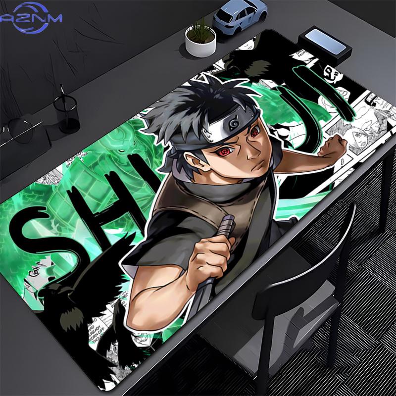 NARUTO Uchiha shisui Gaming Mouse Pad Accessories Office Gamer Keyboard Desk Mat Non-Slip ground mat big PC Anime game Mousepad