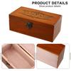 Storage Box Jewelry Sundries S/M/L Vintage Wood Color 1pc