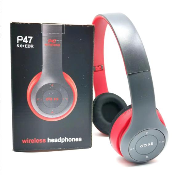 Bluetooth 50 Wireless Headphones Foldable HIFI Stereo Bass with Mic USB Adapter for iPhone Gaming