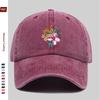 Pc Flower Pattern Printed Baseball Cap Trucker Papa Hat Comfortable and Lightweight Headwear Adjustable Strap Papa Hat Casu