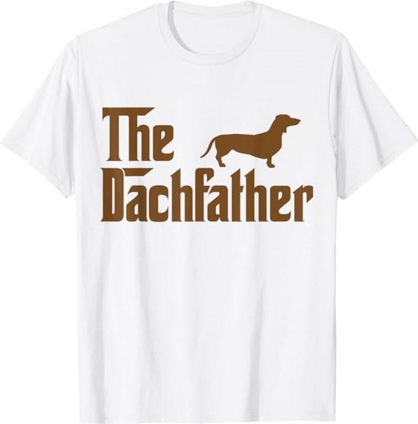 The Weiner Dog Father Shirt Funny Dachshund Gifts Unisex T-Shirt S