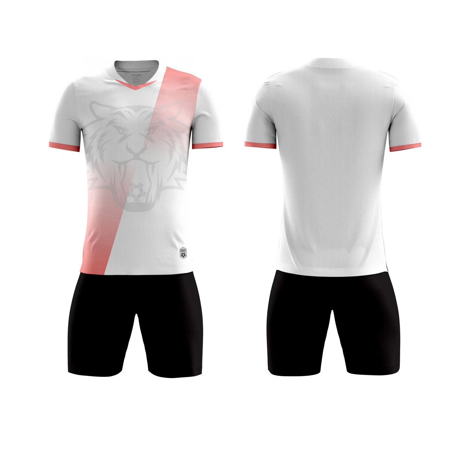 

Football Uniform Set Student Competition Team Uniform Diy Kids Adult Sports Suit Jersey Football Men 4xs (height 100cm-120cm) белый