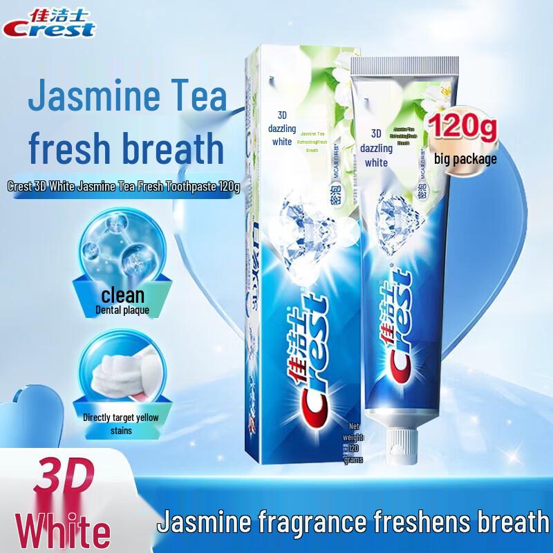 

Crest 3D White Jasmine Tea Toothpaste (6-Pack)
