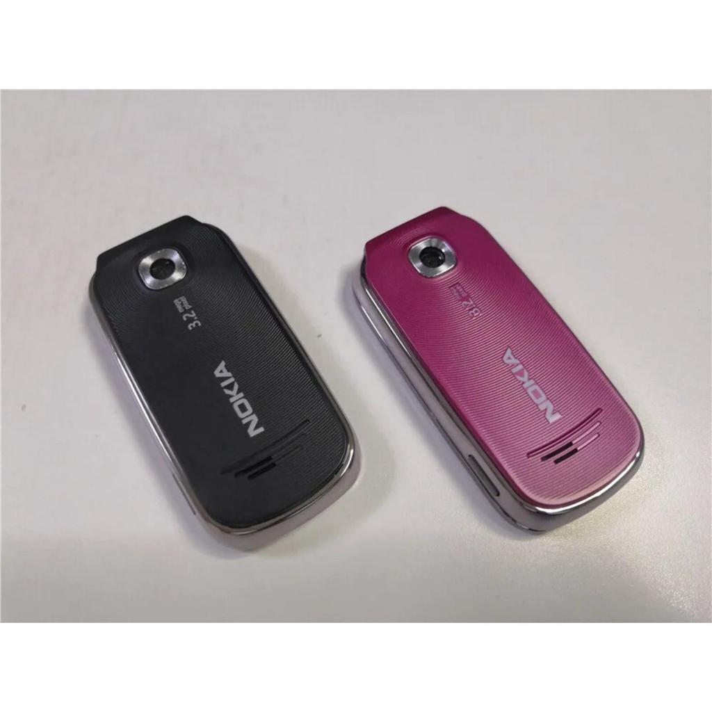 Teléfonos Móviles Reacondicionados Nokia 7230 Teclado Deslizante Original 3G Bluetooth 3.2MP FM JAVA MP3