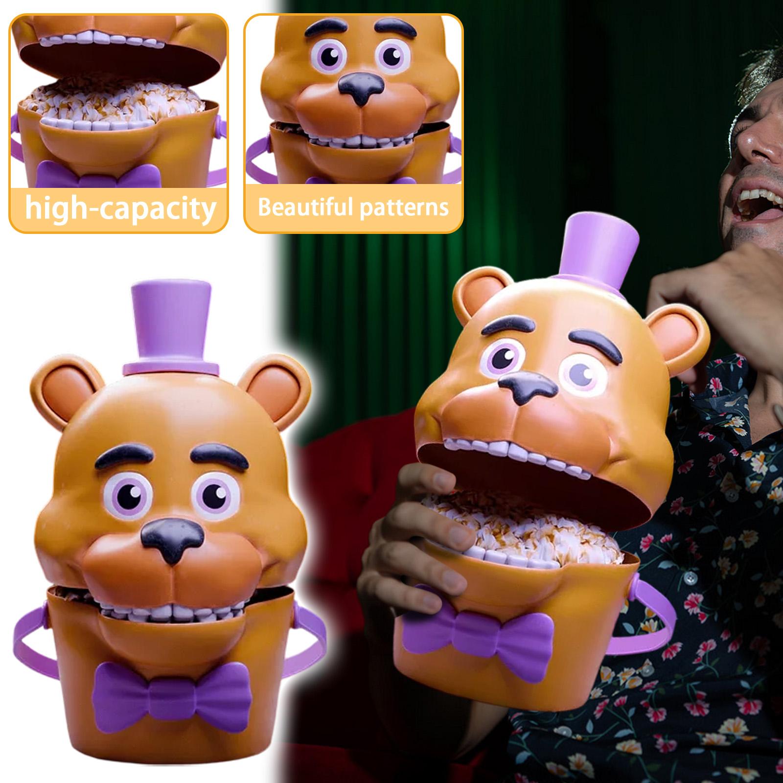 

Паперове відерце для попкорну з принтом/Кольорове відерце для попкорну One Size