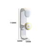 Washbasin Hook Retractable Holder Hanger Space Saving Wall Mounted Robe Towel Hook for Toilet Bath Brush Bathroom Bath Towel