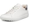 Women's Ecco Soft Easy Slip Low Premium-leather White