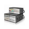 Eco-Friendly Foldable Quilt Storage Bag with Large Clear Window & Long Handle