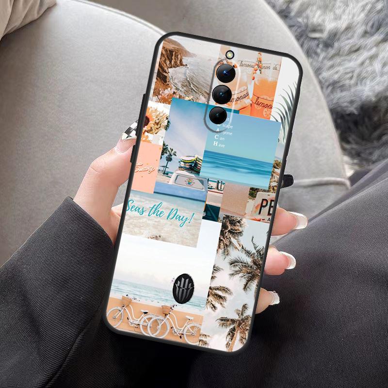 

Beach Vibes Case For ZTE Nubia Red Magic 10 Air 8 8S 9 9S 10S 11 Pro Plus 5G 6R 7 6 7S 6S Pro Back Cover RedMagic 10S Pro