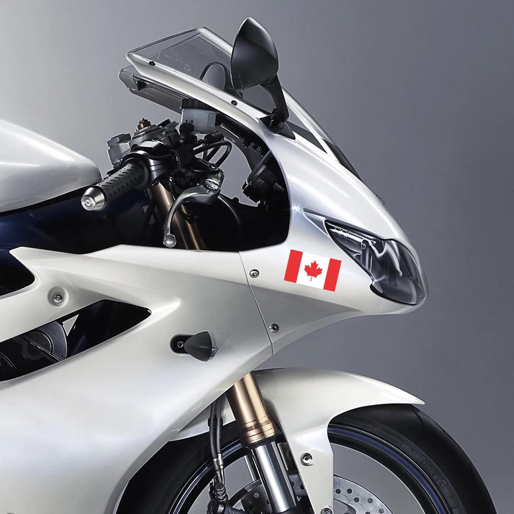 1set Various Canadian Flag Styling Sticker Leaf Red&White Car Stickers Decal History National Symbol of Canada Auto Accessories