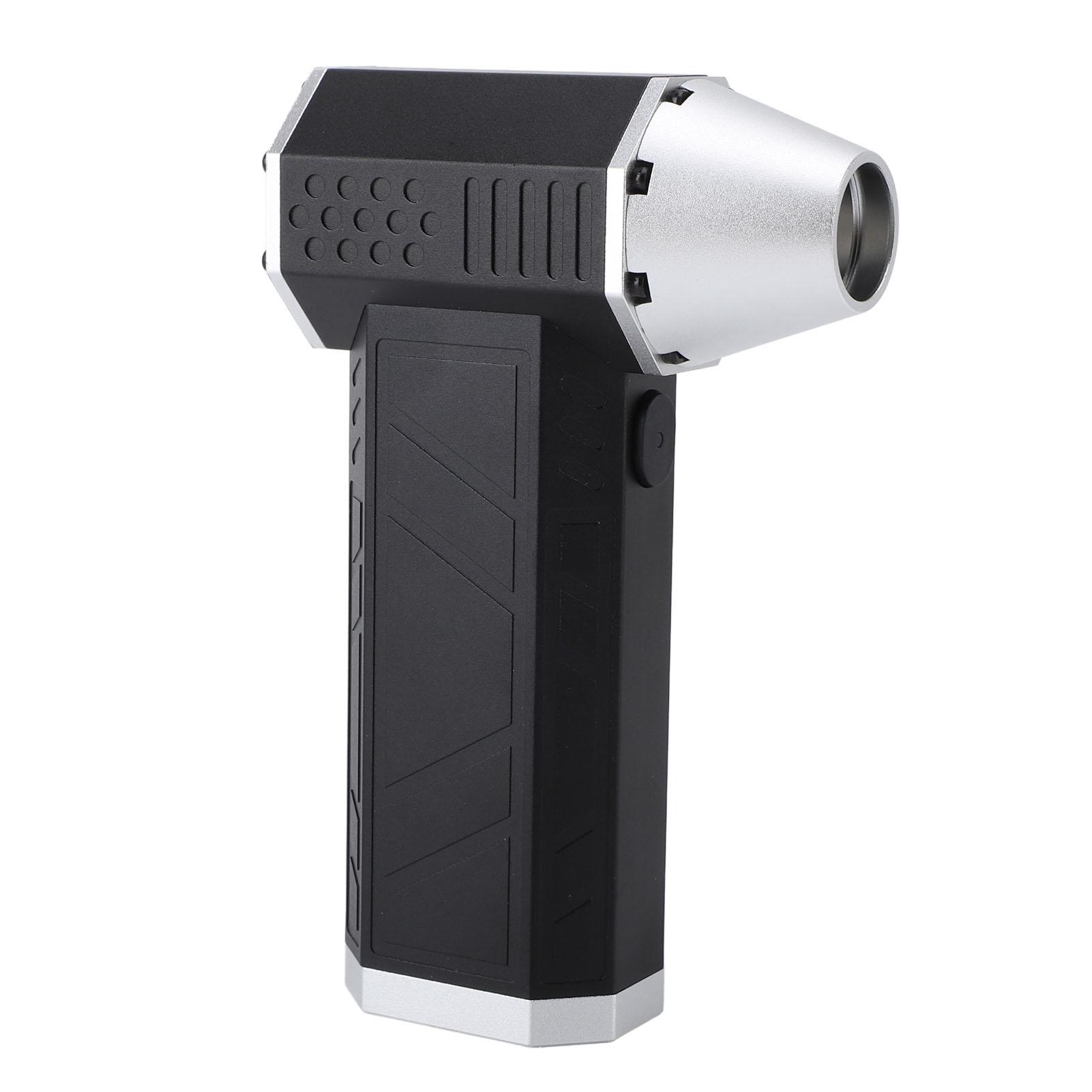 

Fan Dry Blower 120000RPM Brushless Motor 3 Speeds Rechargeable Electric Duster with LED Light
