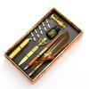 European Style Alloy Vintage Feather Pen Set Fountain Dip Feather Pen Set