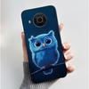 Custodia Per Nokia X10 X20 X100 Custodia per Telefono Nera Opaca Morbida TPU Copertura Protettiva Integrale Estetica Lusso Carina Cool Ragazzi Ragazze Guscio