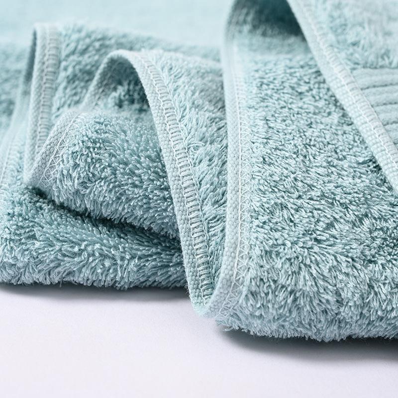 Cotton Towel Square Towel Bath Towel Eight-piece Set Class A Combed Long-staple Cotton Thickened Absorbent Comfortable Home Daily Necessities