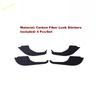 Inner Door Waterproof Anti-dirty Protector Pad Scratchproof Film Carbon Fiber Stickers Cover For Ford Escape / Kuga  - 2025