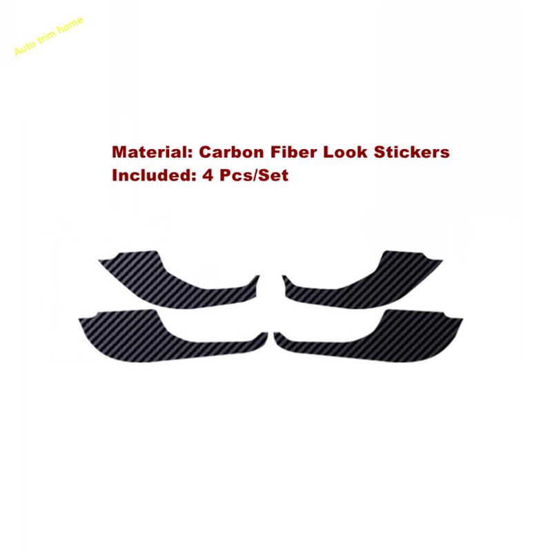 Inner Door Waterproof Anti-dirty Protector Pad Scratchproof Film Carbon Fiber Stickers Cover For Ford Escape / Kuga - 2025