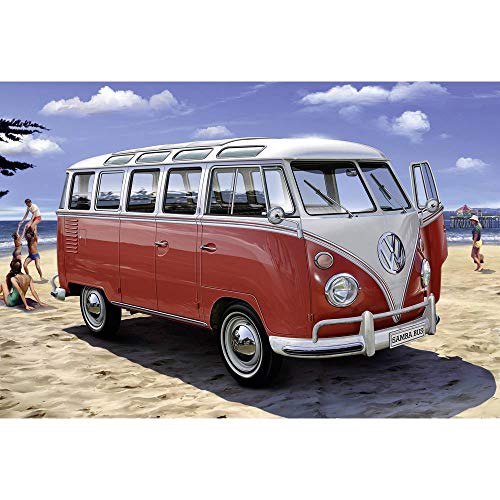 German Revell 1/24 scale Volkswagen T1 Samba Bus 07399 plastic model