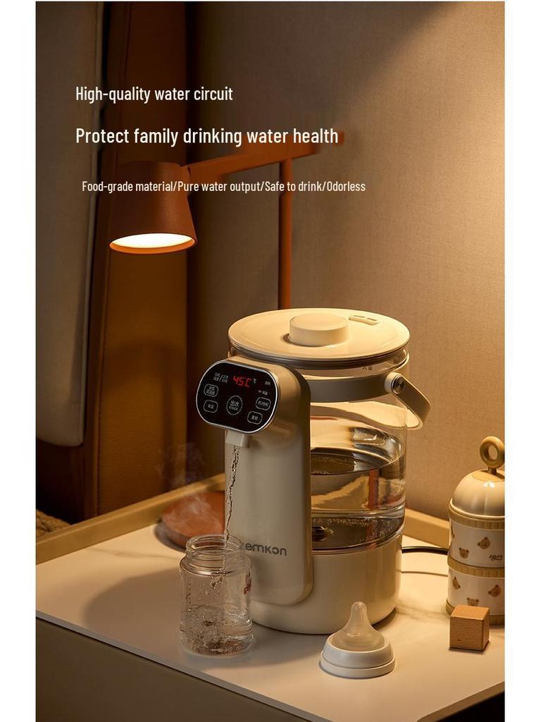 Hervidor Eléctrico Zemkon: Hervidor de Aislamiento Automático con Control de Temperatura