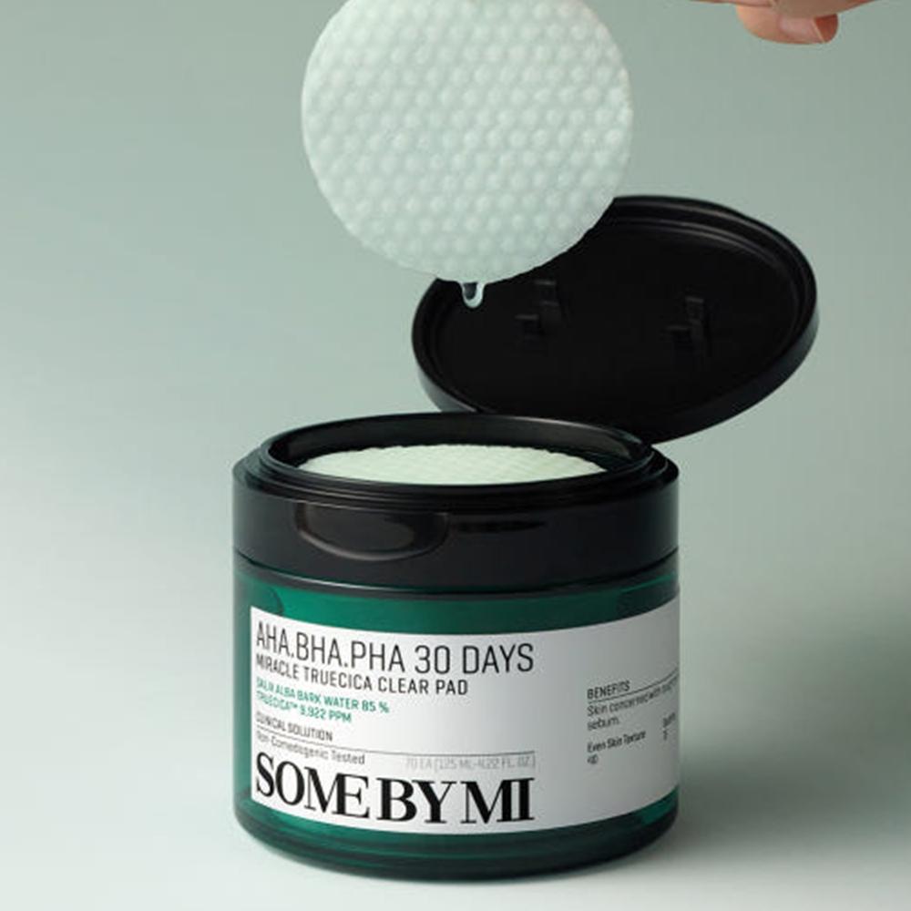 Some By Mi AHA BHA PHA 30 Days Miracle Truecica Clear Pad 70 Pads