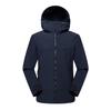 Customizable Fleece-Lined Softshell Jacket for Men and Women - Windproof and Waterproof for Autumn and Winter