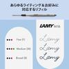 LAMY Logo Blush Ballpoint Pen - Elegant and Durable Stainless Steel Ballpoint Pen - Line Width M ...