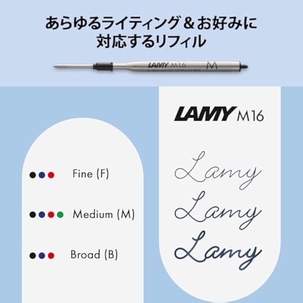 LAMY Logo Blush Ballpoint Pen - Elegant and Durable Stainless Steel Ballpoint Pen - Line Width M ...