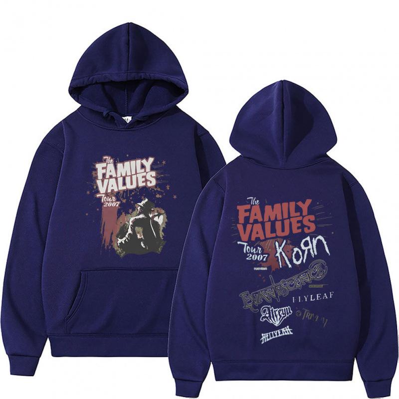 Rock Band Korn The Family Values Tour 2007 Hoodi
