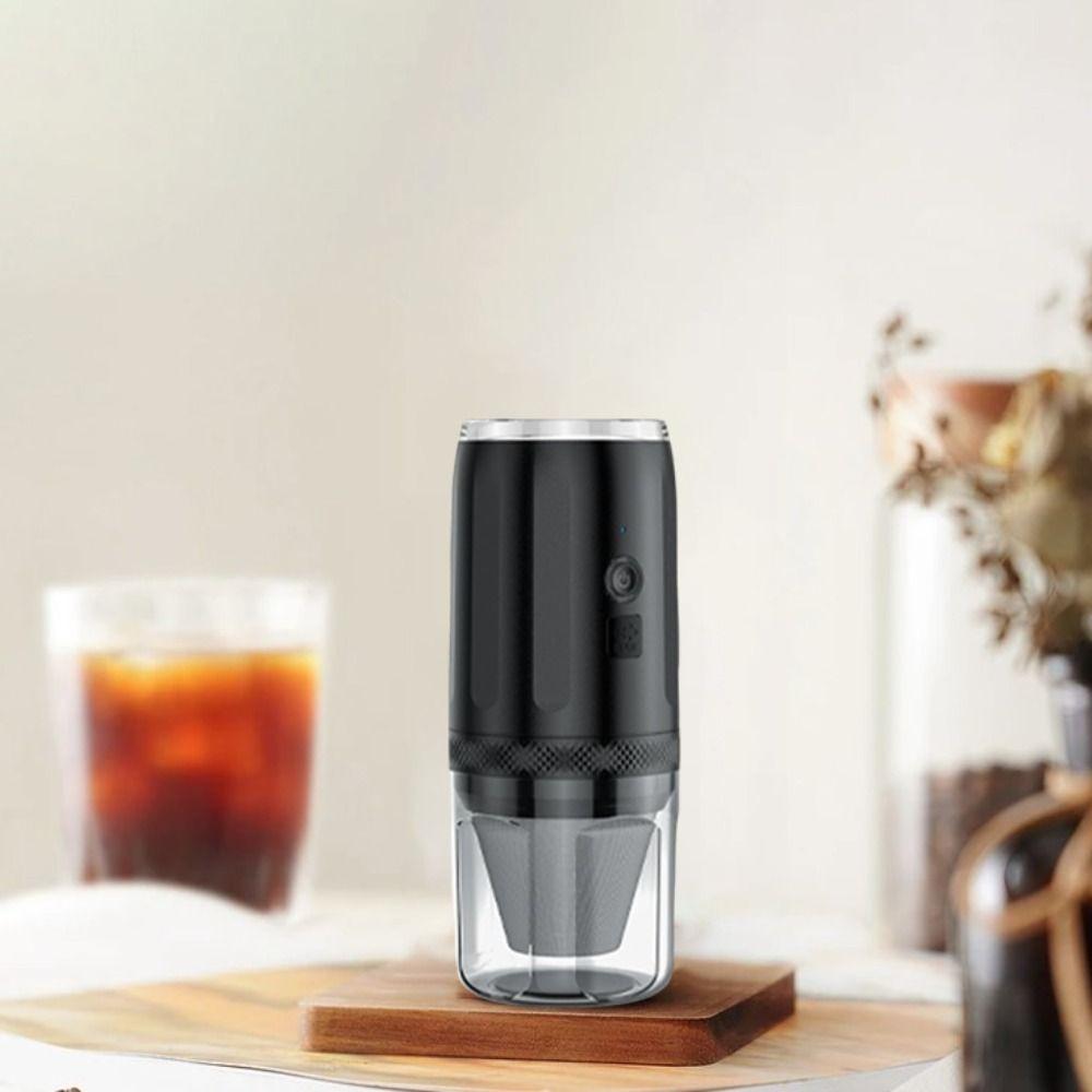 Cordless Electric Coffee Maker USB Rechargeable Coffee Bean Mill Portable Coffee Grinder  Travel