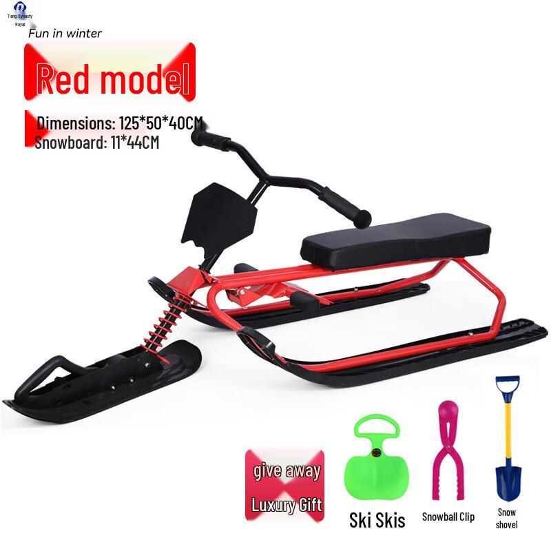 Datangyu Unpowered Outdoor Snow Bike