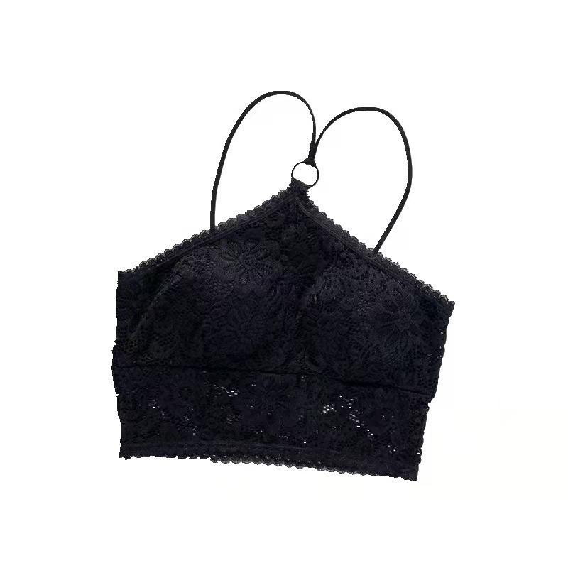 Beautiful Back, Neck Wrap, Chest Pad, Lace Vest, Cross Belt Inside, Anti-light Underwear, Women's Bottom Bra, Tube Top.