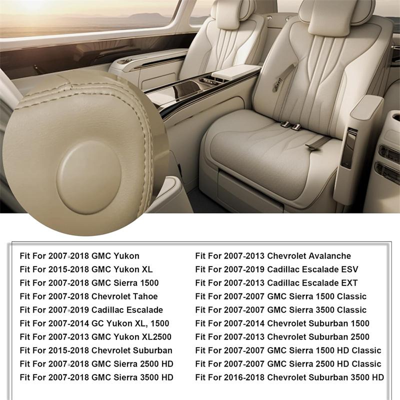 2 Stück Auto Armlehne Rücksitz Schraubenabdeckung Kappe 15279689 Für Chevrolet Tahoe Suburban Yukon Cadillac Escalade 2007-2013