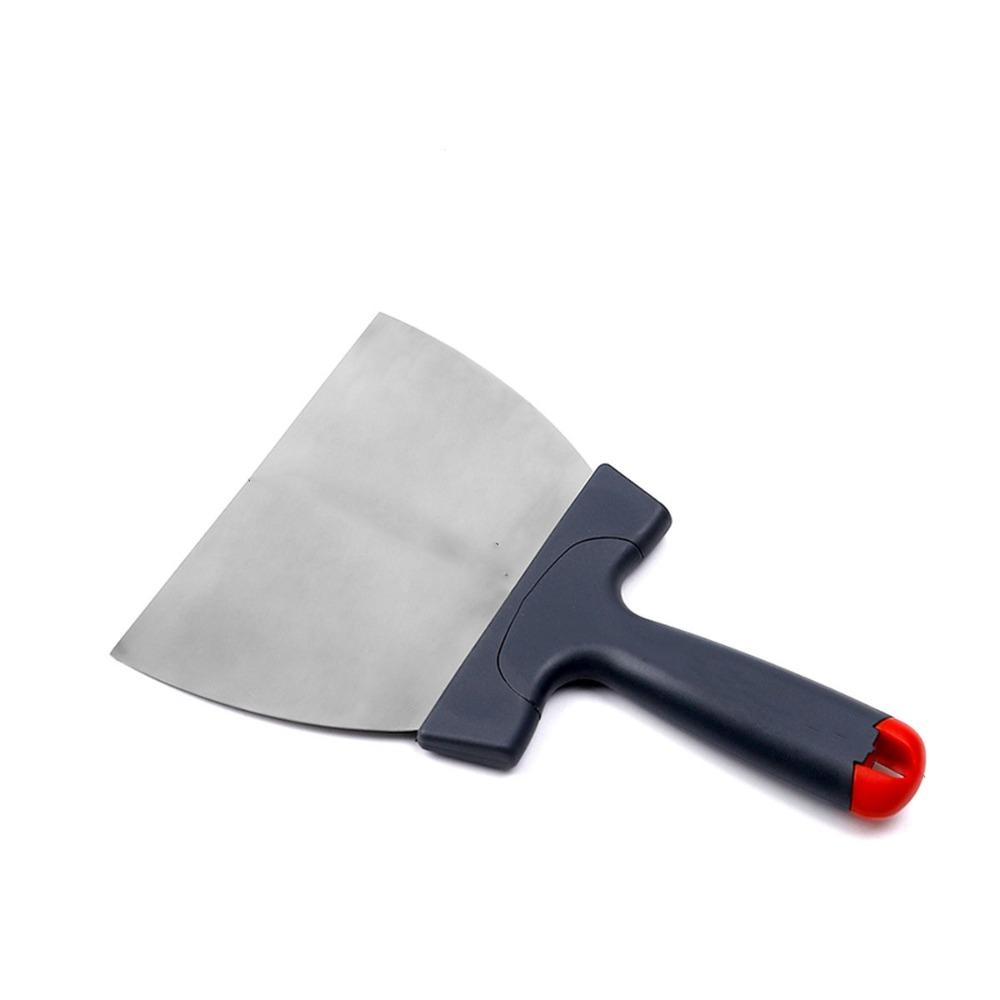 Large Size Chocolate Tempering Scraper Stainless Steel Chocolate Spatula Chocolate Shovel  Dough