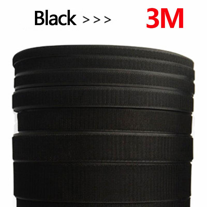 5 Meter/Paare 20-50mm Nichtklebendes Klettband Zum Annähen der Haken Klebeband Klettverschluss DIY