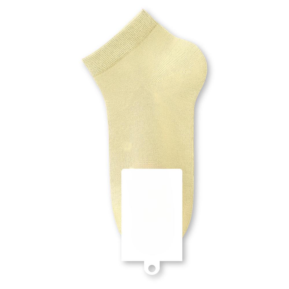 Women's Spring and Summer Casual Pure Cotton Anti Slip and Odor Proof Solid Color Boat Socks