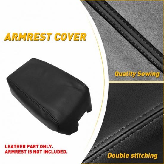 FOR 2009-14 Nissan Maxima Microfiber Leather Center Lid Console Armrest Cover EA