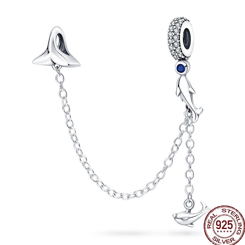 Copper Ocean Series Octopus Starfish Sea Fish Charms Beads Fit 3Mm Bracelets Diy Madam Jewelry Gift