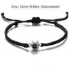 Edelstahl Projektionsarmband Ich liebe dich Armreif Partnerarmband Valentinstag