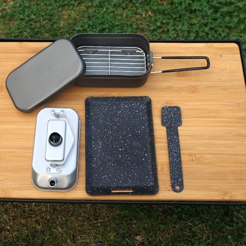 with Handle Camping Boiling Water Pot Handheld Tea Cooker 300ML Camping Tea Kettle  Travel