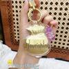 Shuibei 999 Pure Gold Pine Tree Lion Keychain & Car Pendant