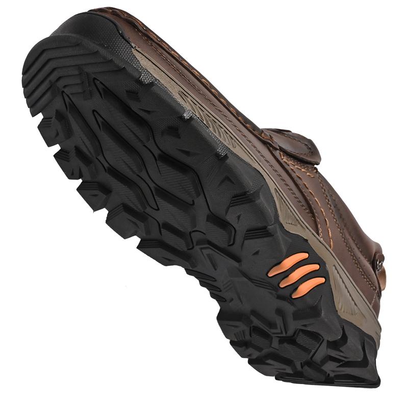 New Leather Casual Business Shoes Outdoor Men's Comfort Loafers Fashion Soft Classic Driving Footwear Non-slip Walking Shoes