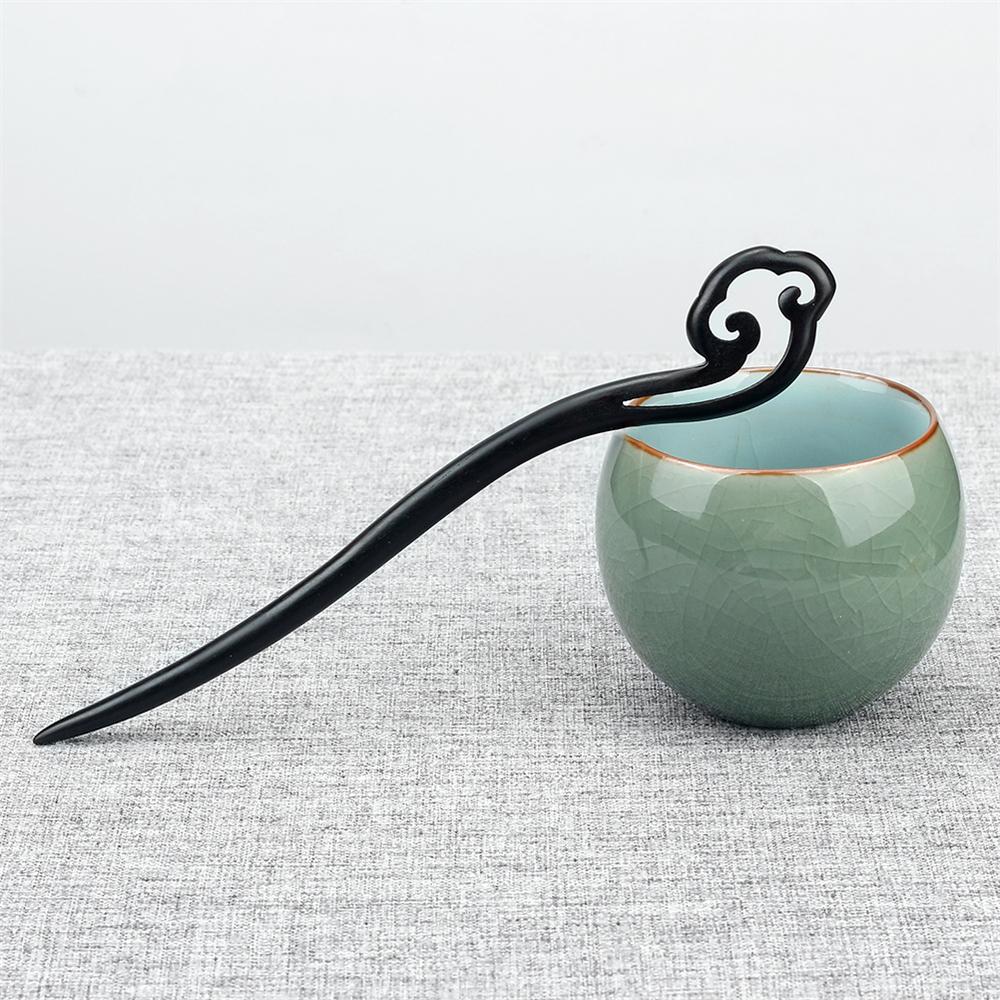 34 Styles Natural Black Sandalwood Hair Sticks High Quality Hairpin for Women Girls Antiquity Chopstick Shaped Hair Clip Jewelry