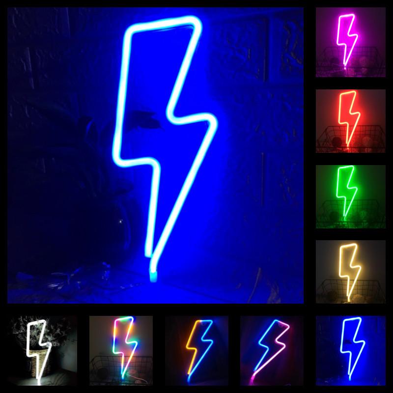 Herz & Stern LED Neon Mondlicht