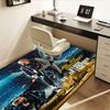Johnny Hallyday Stade de France 98 Concert PosterOffice Mat Perfect for Home Decor Office Desk Chair Rugs Chair Carpet for office Polyester