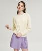 Leijibi [Set] Air Pastel String Women'S Long Sleeve Rash Guard + Wrap Skirt Set (4 Colors)