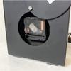 Elegant Interior Modern Square Table Clock Silver Clock for Beauty Salons and Nail Salons - (84201TC)