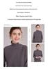 Cozy Cashmere Women's Sweater - Half-High Collar, Thick Knit for Autumn/Winter