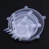 6pcs/set Silicone Stretch Lids, Reusable Durable Food Storage Lids for Bowls, Silicone Lids